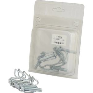 Pipe Linch Pin, Pin Ø8mm x 38mm (5 pcs. Agripak) | Sparex Part No.S.56679 0.16 kg