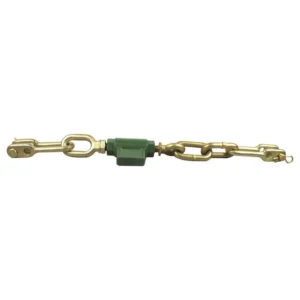 Stabiliser Chain - D-Shackle Ø13mm - D-Shackle Ø13mm - Min. Length:545mm - 3/4 UNC | Sparex Part No.S.8072 2.85 kg
