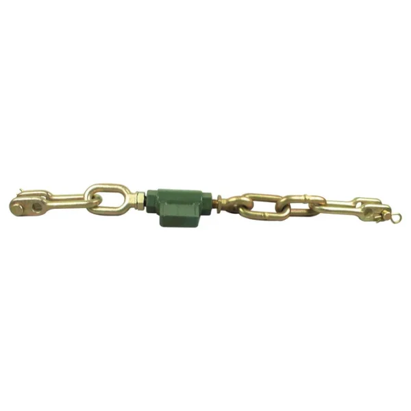 Stabiliser Chain - D-Shackle Ø13mm - D-Shackle Ø13mm - Min. Length:545mm - 3/4 UNC | Sparex Part No.S.8072 2.85 kg