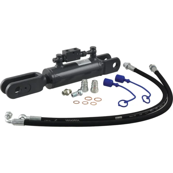 Hydraulic Levelling Box (Supplied with: Hoses) - Fork Hole Ø 25mm - Fork Hole Ø 26mm - Min. Length: 440mm, Cylinder Bore: 63mm. | Sparex Part No.S.153736 10.0 kg