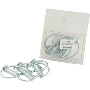 Round Linch Pin, Pin Ø11mm x 47mm (5 pcs. Agripak) | Sparex Part No.S.4732 0.25 kg