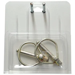 Rűbig Safety Linch Pin, Pin Ø7.5mm x 44mm (2 pcs. Agripak) | Sparex Part No.S.22536 0.07 kg
