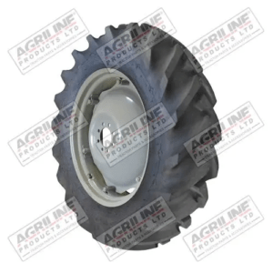 Wheel & Goodyear Tyre Assembly LH 9 x 28 suitable for Massey Ferguson
