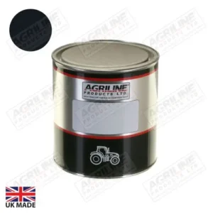 MF Dull Black RAL 9005 Gloss, 1 Litre Paint