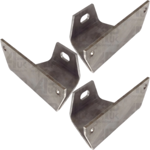 2x Vertical Headlight Lamp Metal Grille Bracket for Fordson Super Major Tractor