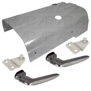 Bonnet Panel with Latches Catches & 2 Straight Handles for Fordson Dexta Tractor