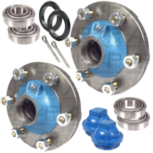 2x Wheel Hub & Bearing Kit for Ford 2000 2600 3000 3600 4000 4600 2310 Tractor