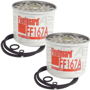 2x-fleetguard-fuel-filter-for-ford-1000-2000-2600-3000-3600-4000-4600-tractor