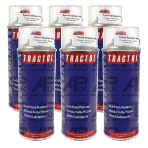 6x Tractol Aerosol Red Oxide Primer Paint Tractor Machinery Undercoat Spray Can