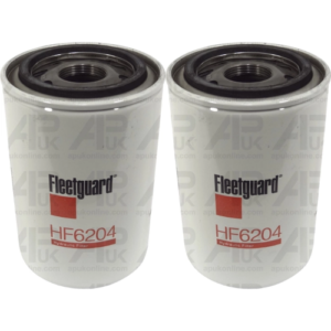 2x-fleetguard-hydraulic-oil-filter-hf6204-spin-on-for-caterpillar-527-skidder