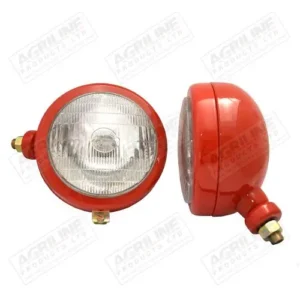 Headlight - Side Mounting (Pair) Red suitable for Ferguson