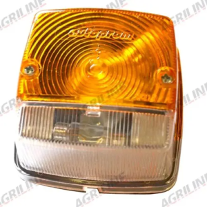 Front Parking Lamp- Amber/Clear suitable for Case International - 3121089R91