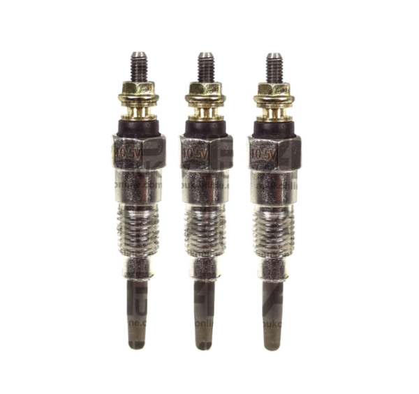 3x Hinomoto E1802 E1804 E2002 E2004 E2302 E2304 Tractor Heater Glow Plug 10.5V