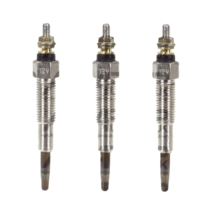 3x Heater Glow Plugs for Ford 1100 1110 1120 1200 1210 1220 1300 Compact Tractor