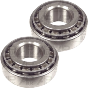 Pair of Outer Hub Wheel Bearings for Case International IH 395 395XL 585 Tractor