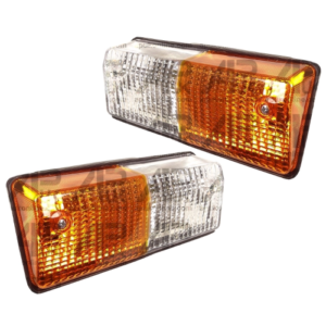 2x Front Side Indicator Light Lamp for Massey Ferguson 675 690 698 1004 Tractor