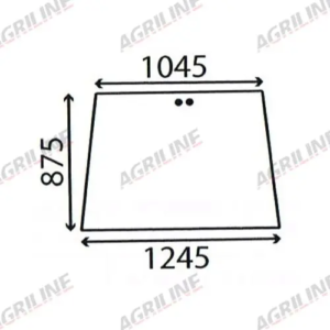 Cab Glass- Front Window - Clear suitable for Case International - 144768A1